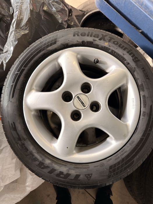 Opony letnie 185/60/14 prawie nowe 24r TRIANGLE + alufelgi gratis!