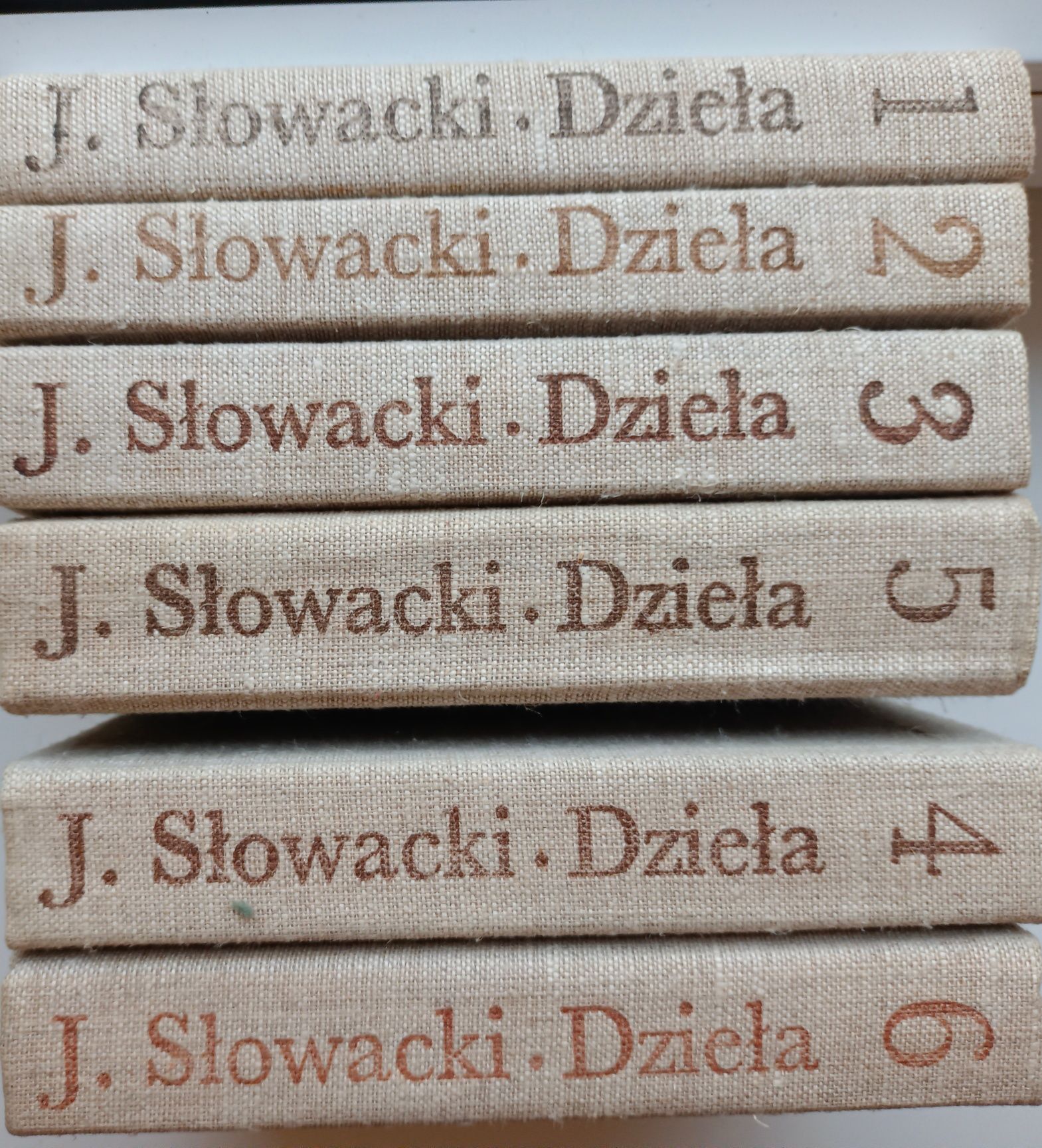 Dzieła wybrane. Juliusz Słowacki. 6 tomów