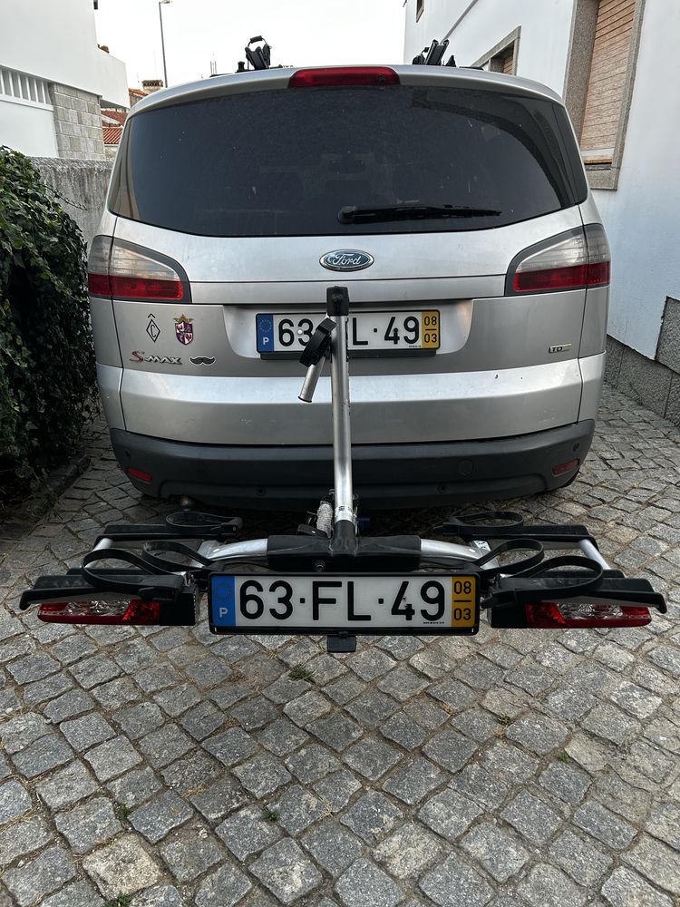 Suporte porta 3 bicicletas bola reboque