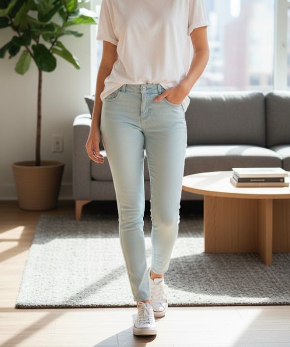 Jeansy ,super spodnie, jasno niebieskie