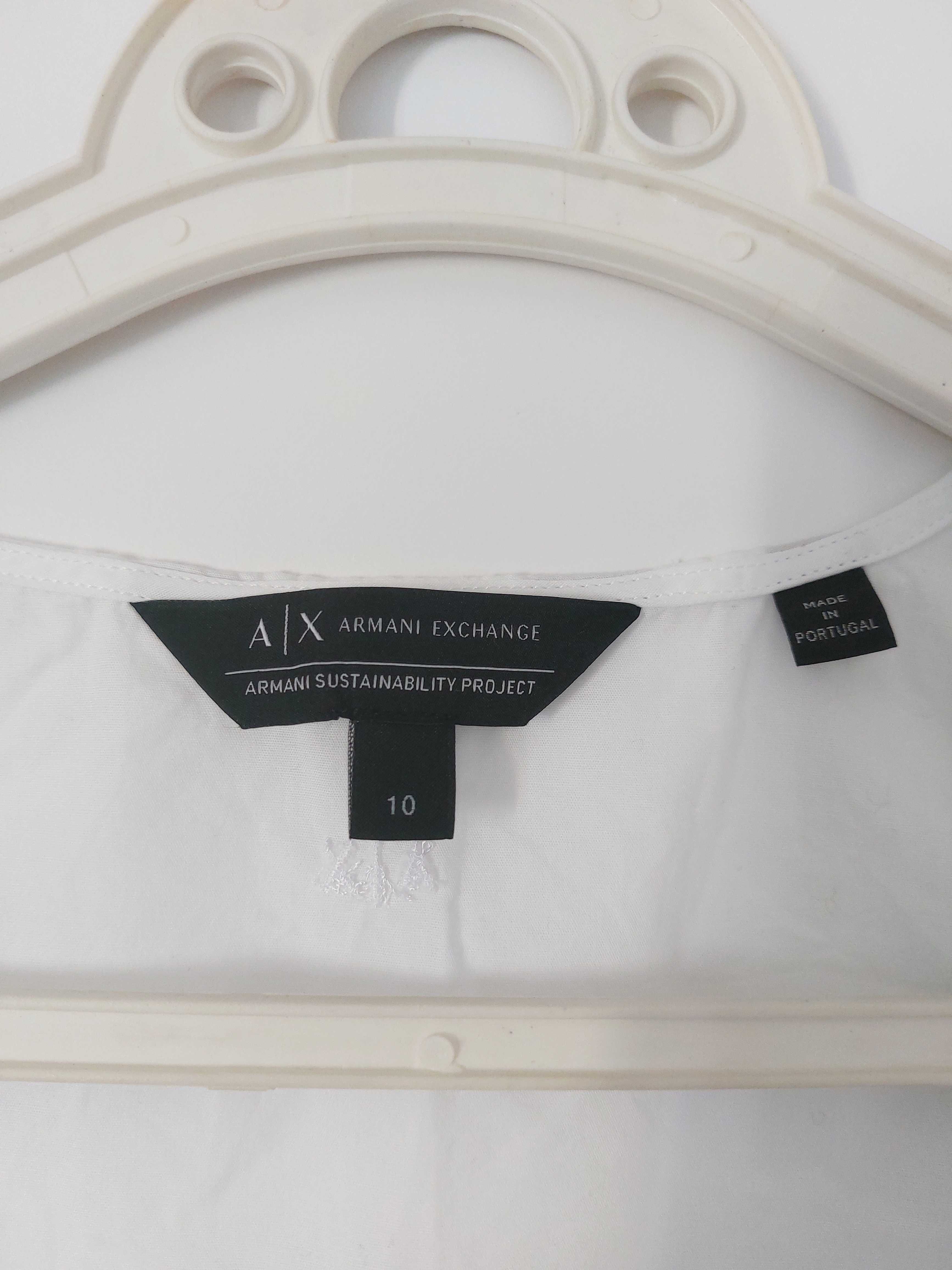 sukienka letnia Armani Exchange, M, biała, bez rękawów