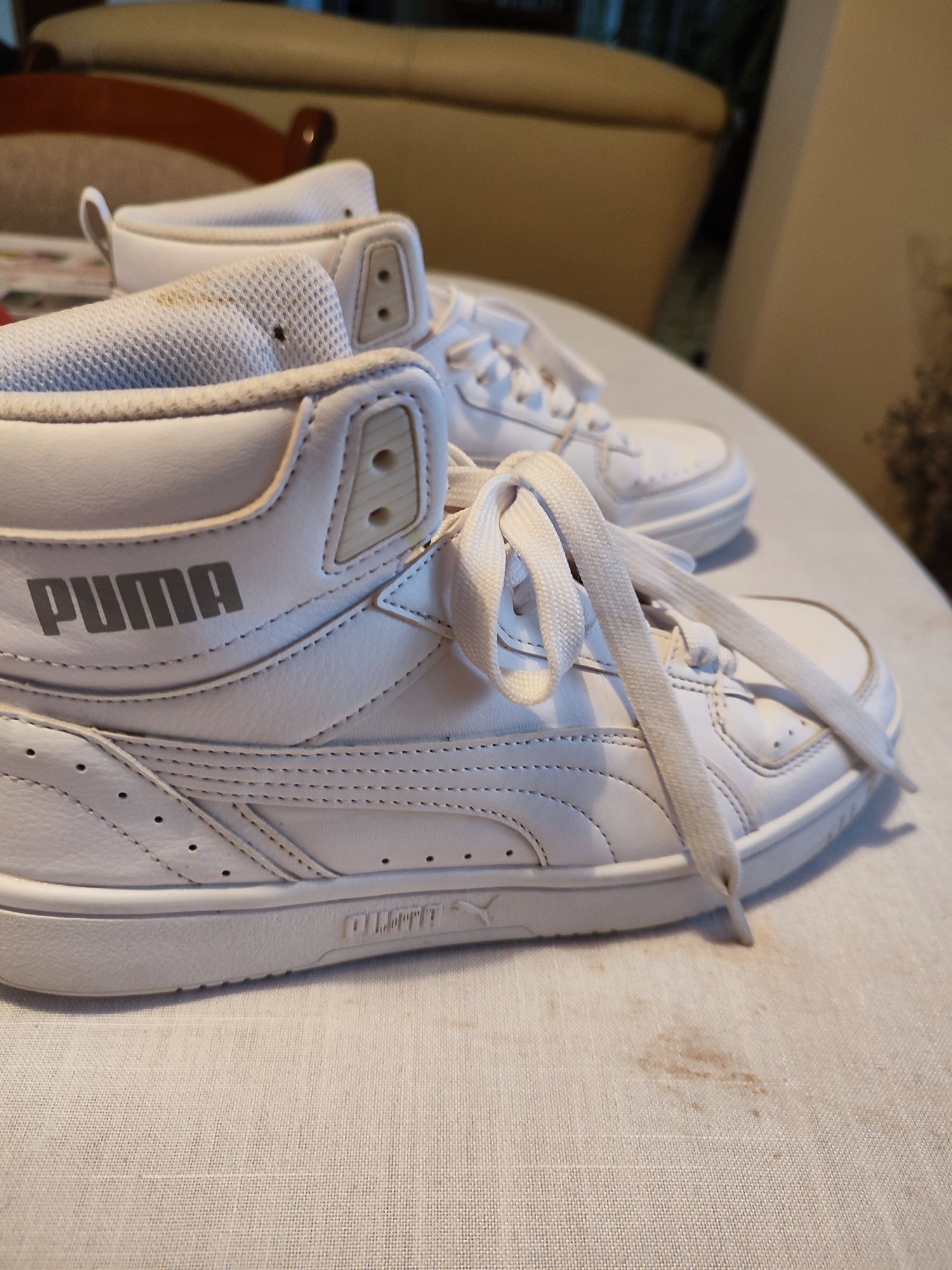 Skórzane buty Puma