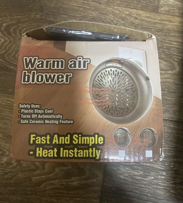 Обогреватель с пультом управления,обігрівач