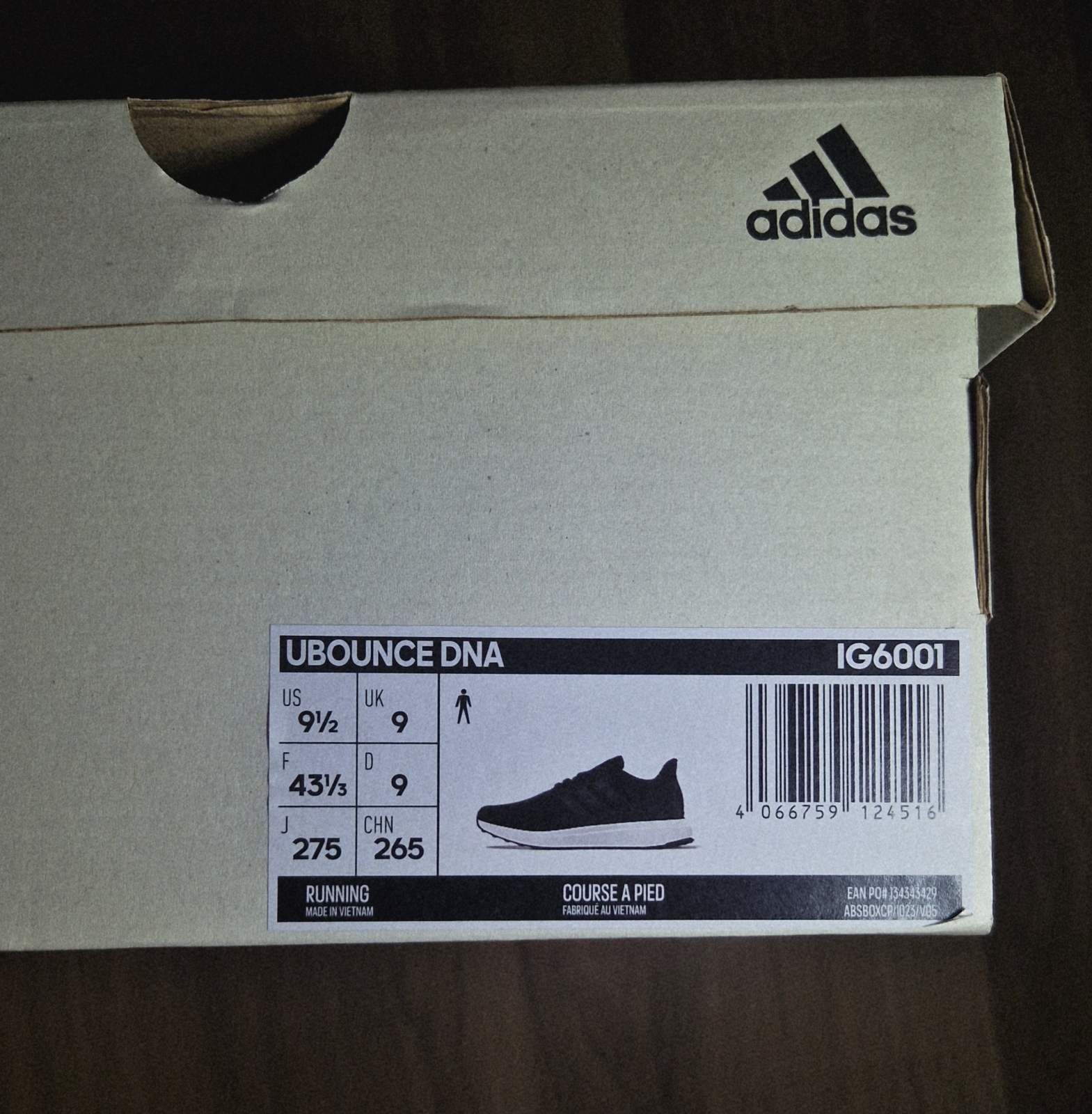Оригінальні кросівки Adidas Ubounce DNA 43