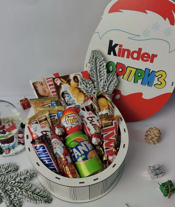 Солодкий бокс, подарунок, подарунковий бокс, новий рік, святий миколай