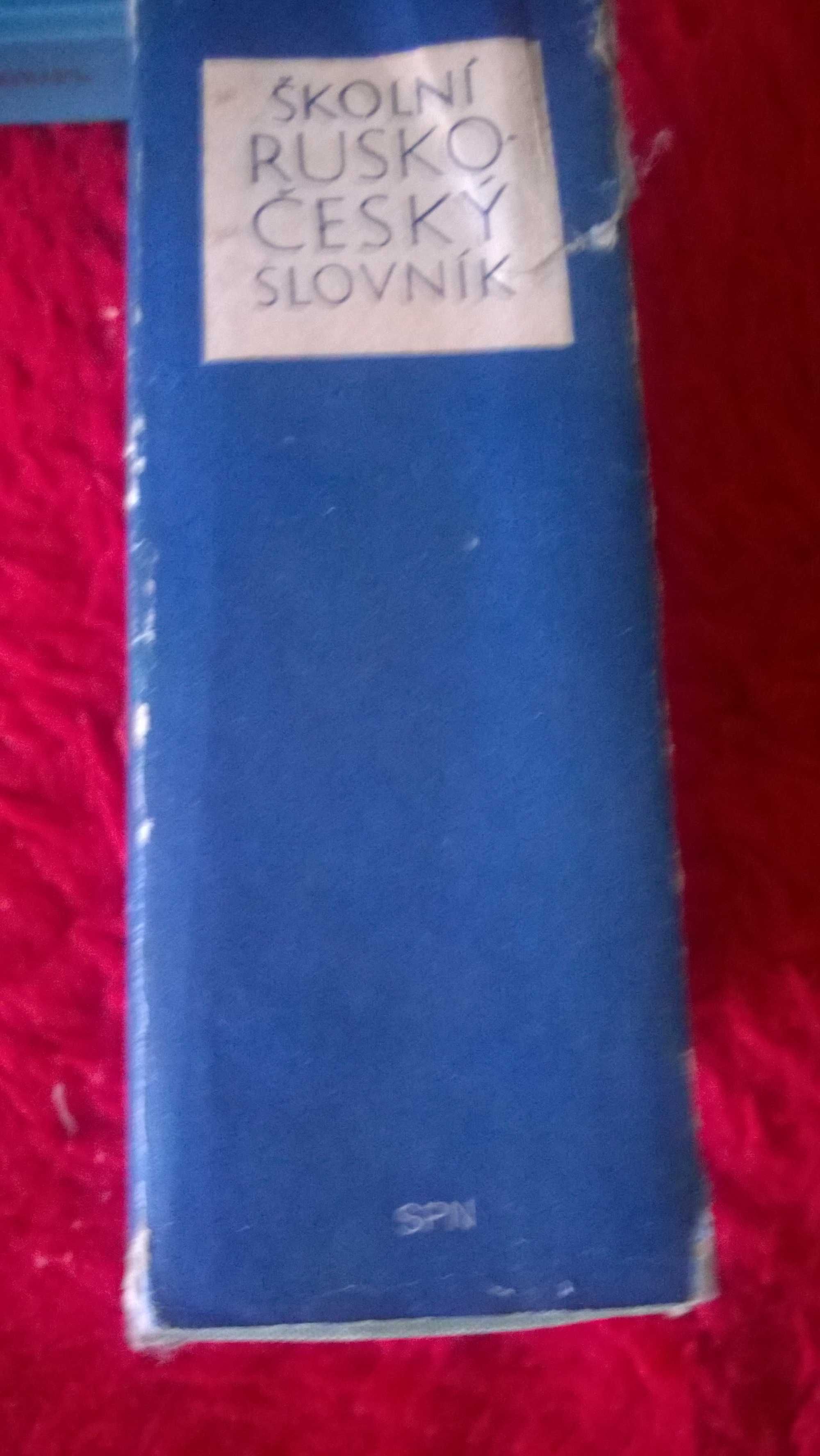 Словарь Русско-чешский и Чешкорусский Прага 1980
