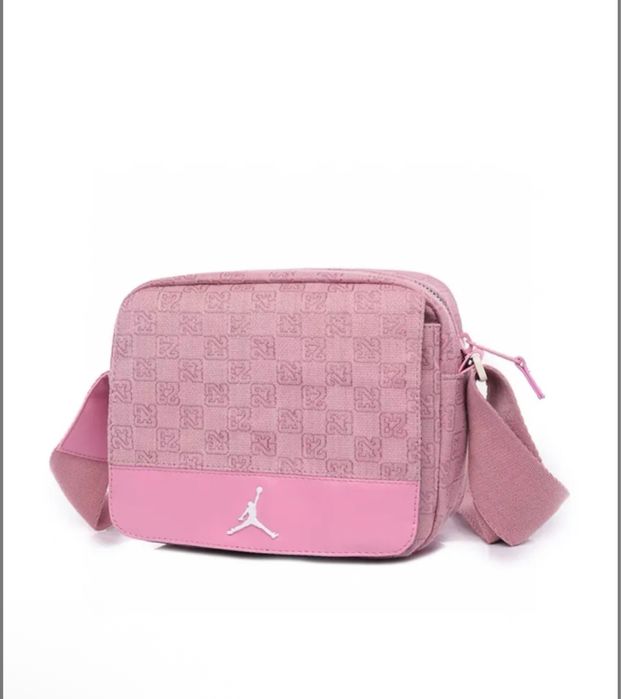 Jordan Monogram сумка через плече рожева