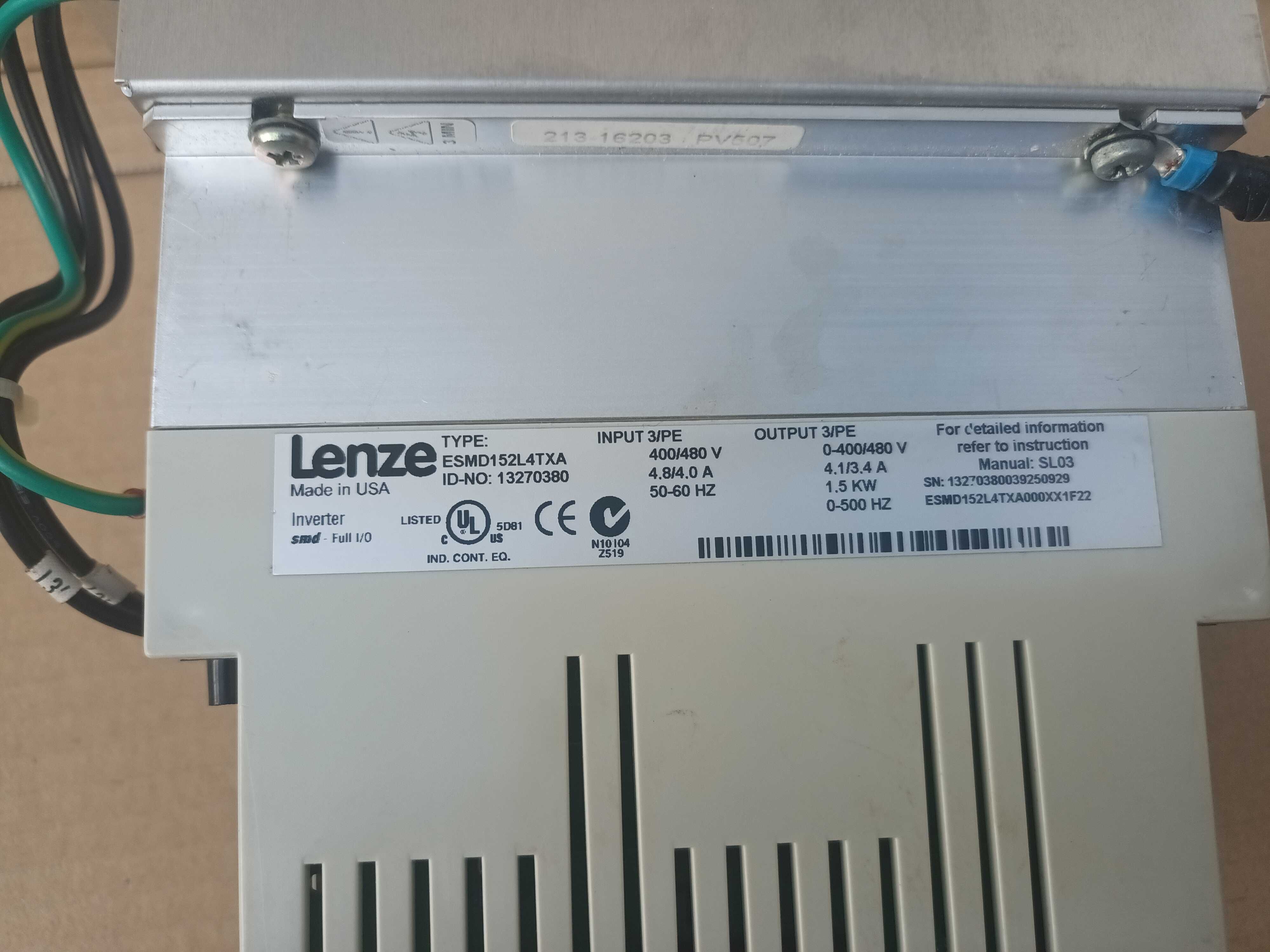 Falownik Lenze esmd152l4txa
