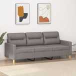 SOFA kanapa 3-os. taupe 1,8m  MEBLE OUTLET poduszki
