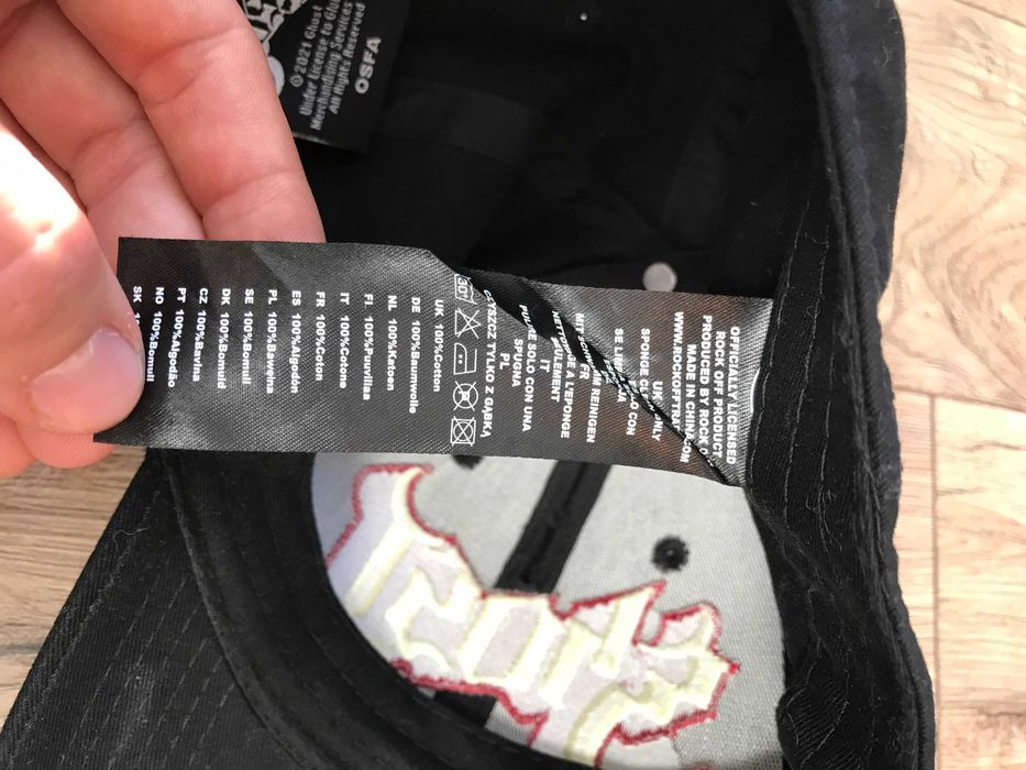 Czapka z  daszkiem Ghost rozm.  one size