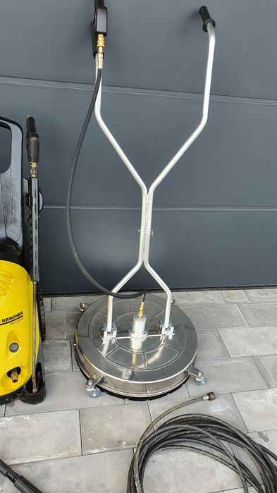 Myjka ciśnieniowa Karcher + talerz do mycia kostki wynajem wypożyczaln