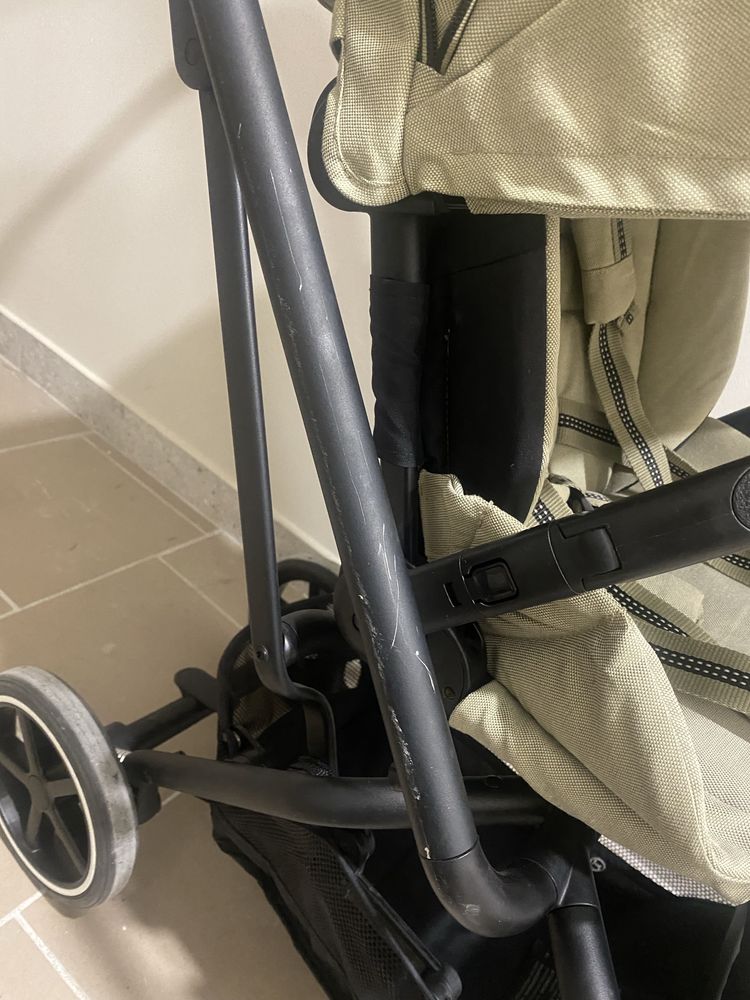 Коляска прогулочная Cybex Eezy S twist +2 реверсивный блок