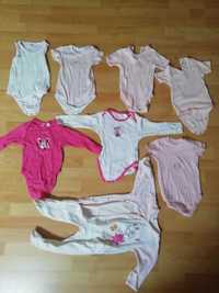 7 bodys e 1 babygrow