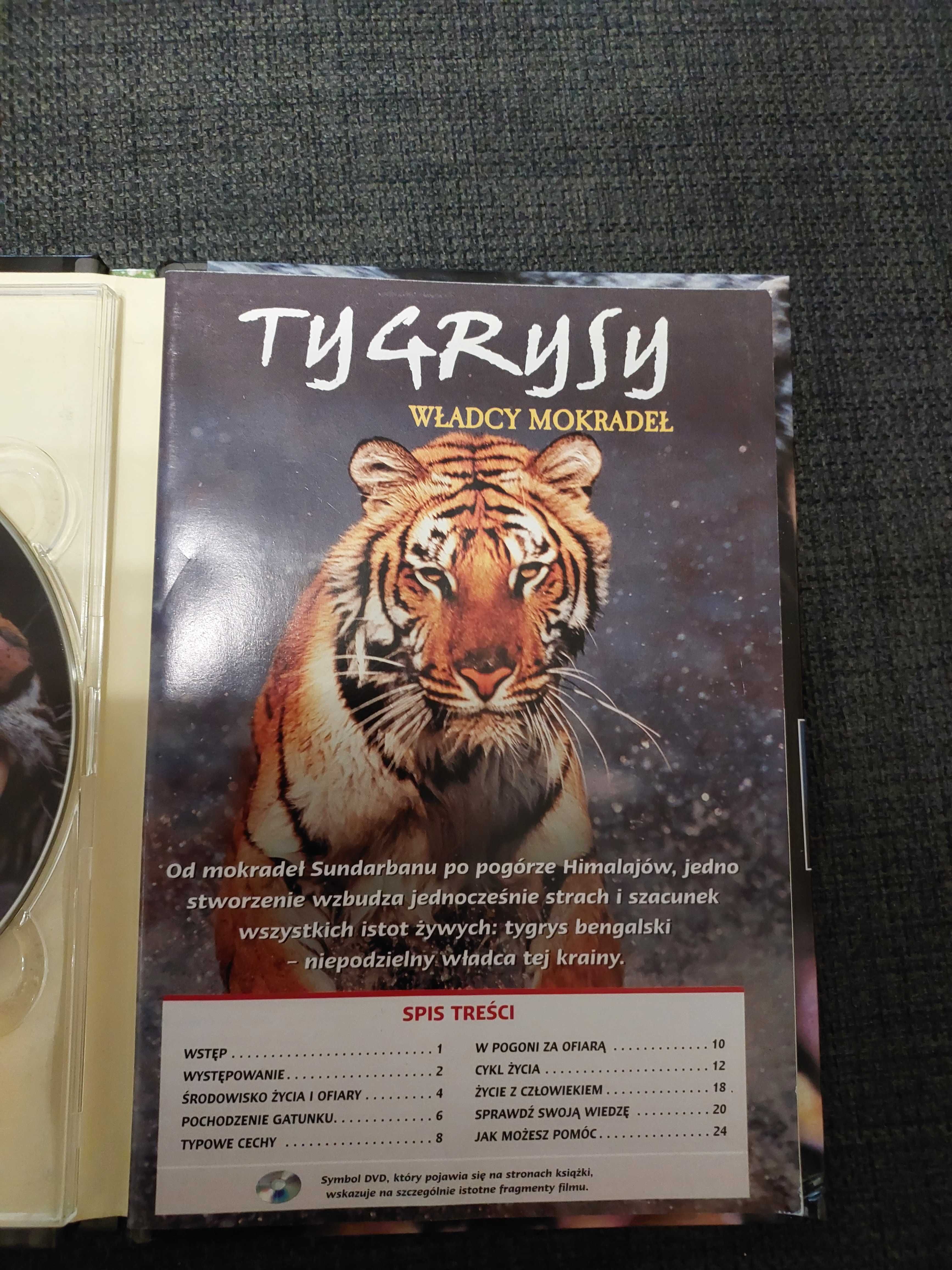 Tygrysy władcy mokradeł film DVD z książeczką