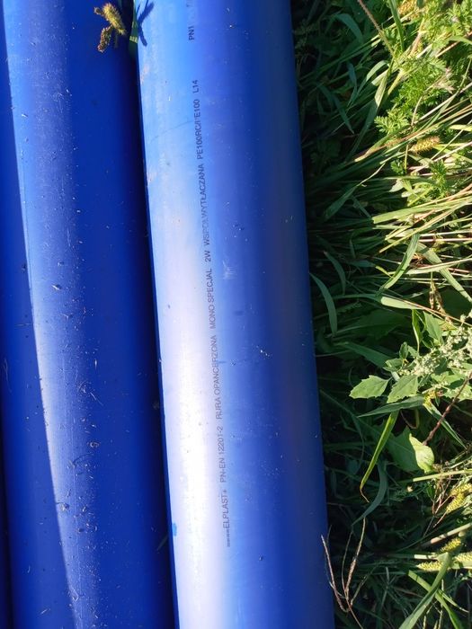 Rura Pe 160 do wody i kanalizacji