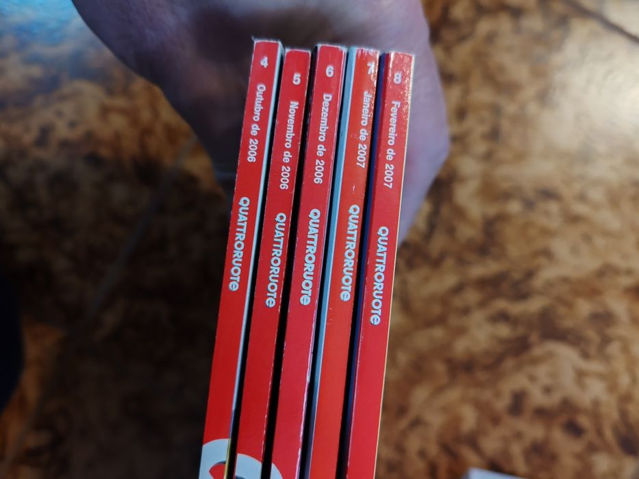 Revistas Quattro Ruote para coleção
