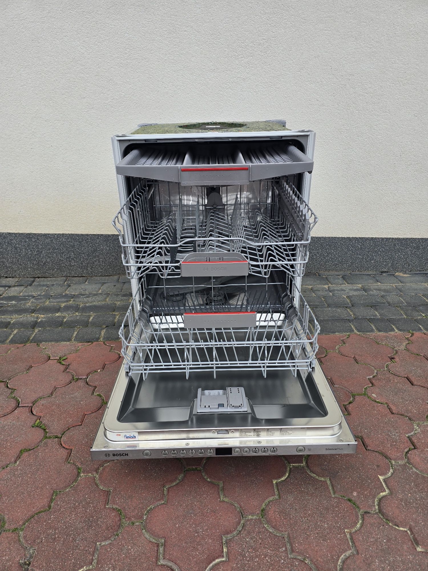 Zmywarka Do Zabudowy BOSCH 60Cm A+++WyswLed Trzy Kosze Stan Perfekcja
