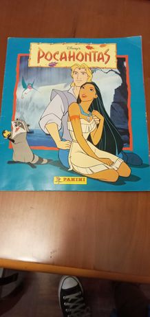 Caderneta da Pocahontas - Panini (Incompleta)