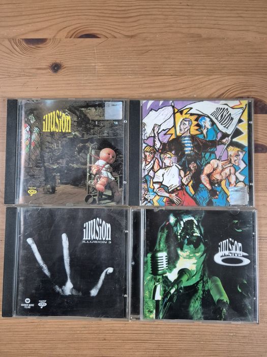 Polton Illusion 1,2,3,6 płyty CD ciężkie do zdobycia  świetny stan