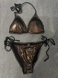 Bikini kostium kąpielowy brąz czekolada Astel 38