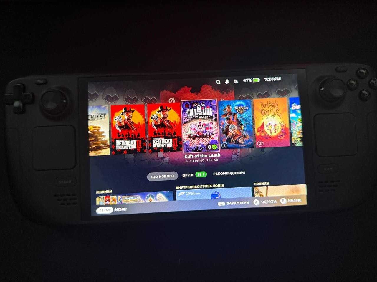 Продам Steam Deck OLED 1TB