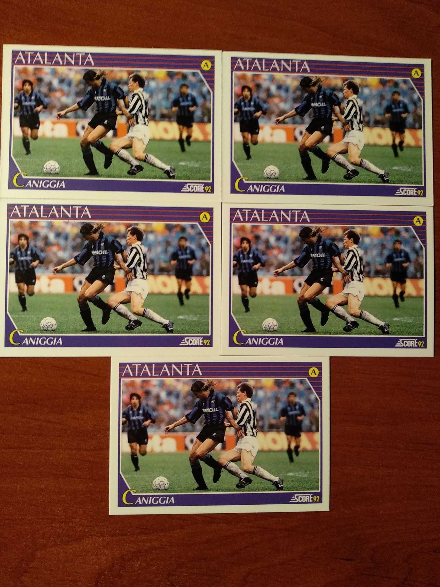 Score 92 Cartas Futebol 1991/1992 Italia Serie A Soccer Trading Cards