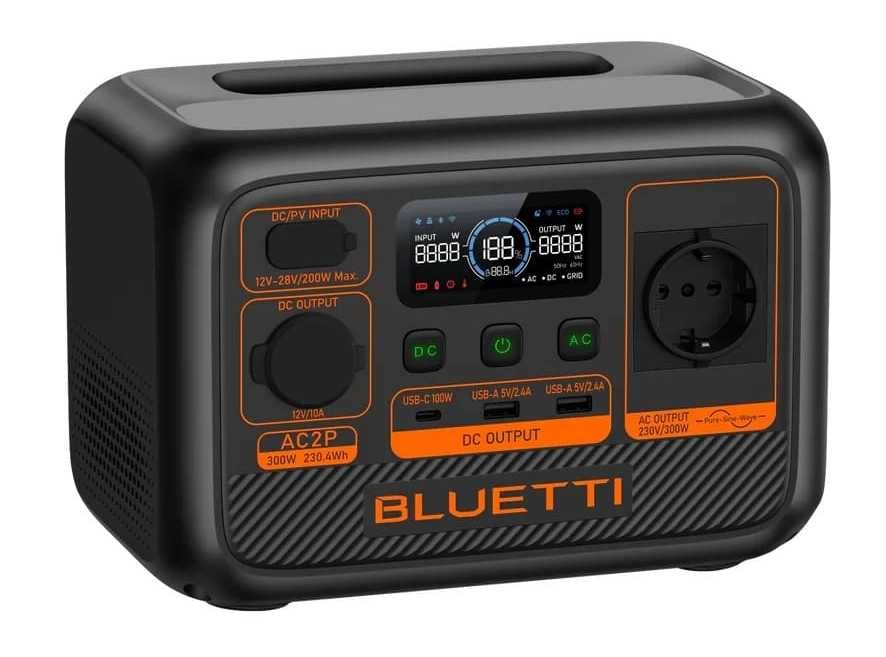 Зарядна станція Bluetti AC2P / 300 Вт / 230.4 Вт⋅год