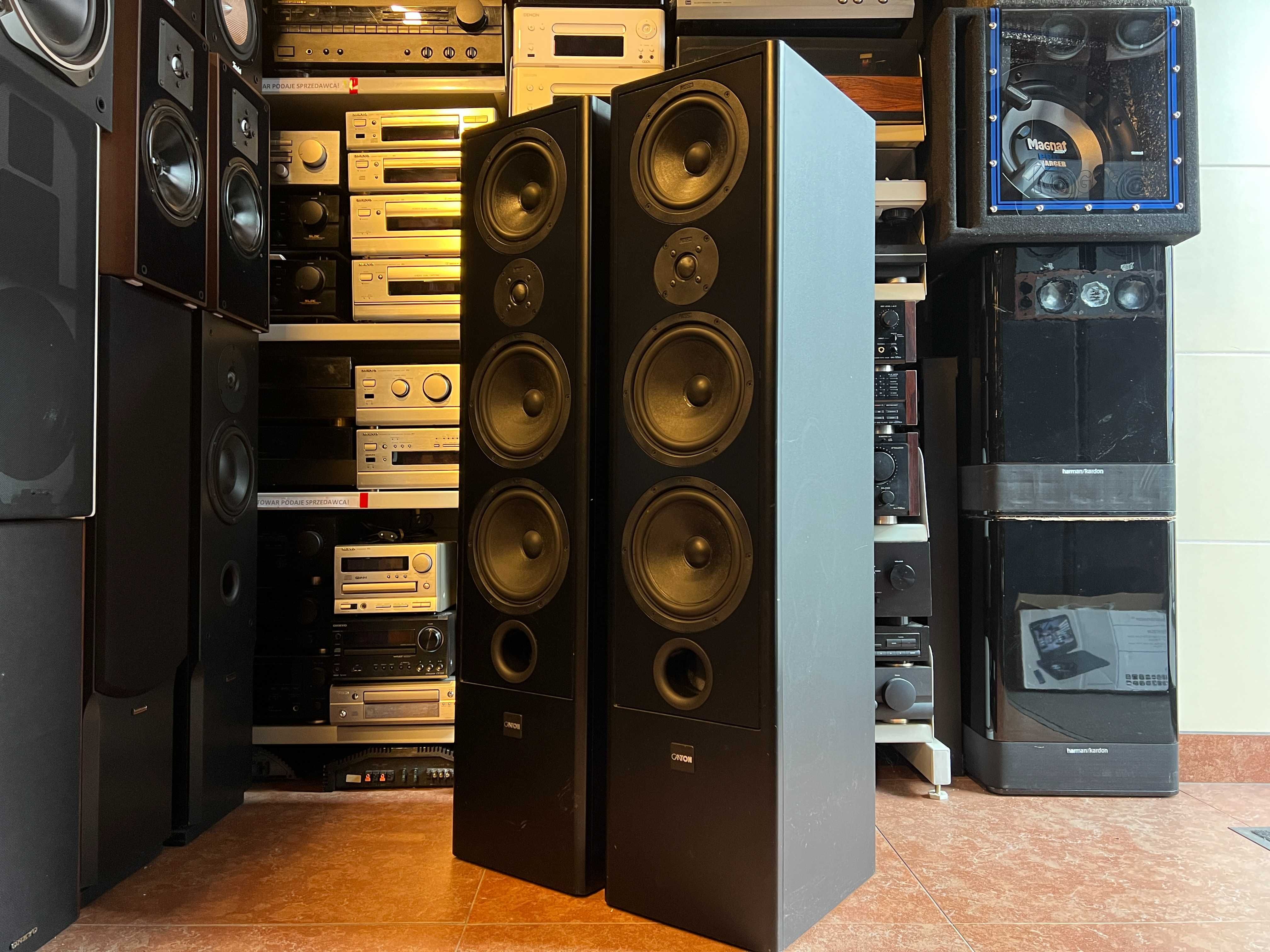 Kolumny podłogowe Canton Fonum 802 DC Audio Room