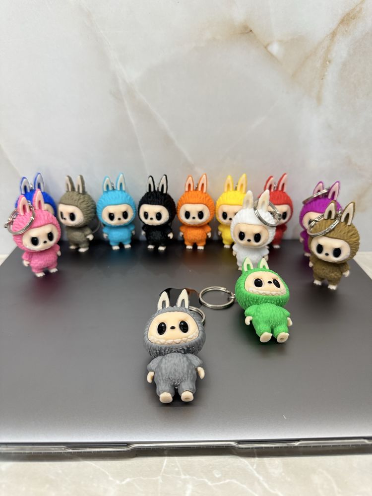 Брелки лабубу labyby keychain 3d друк 3д принтер фігурки опт