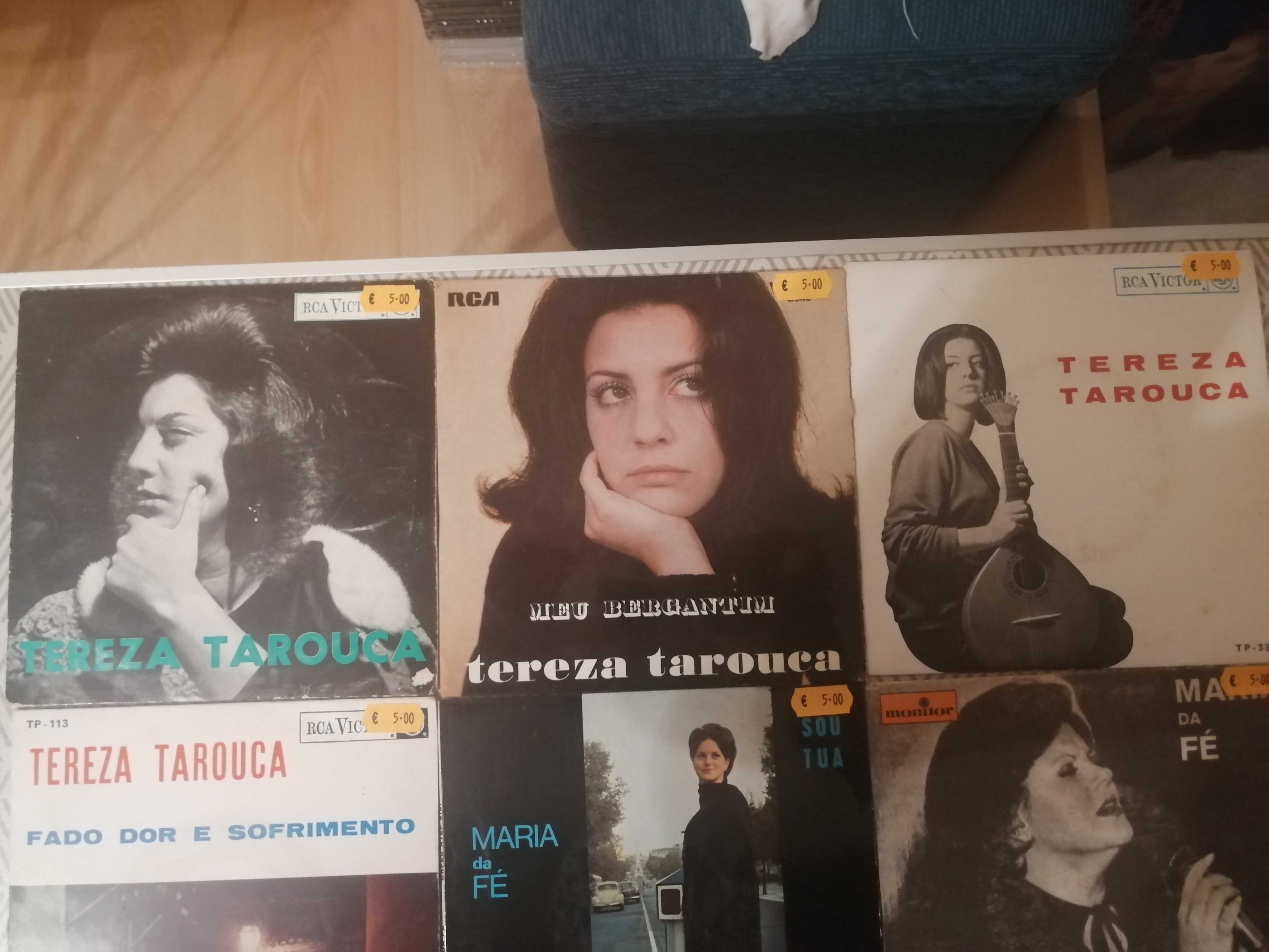 Discos Vinil Maxi Tereza Tarouca e Maria da Fé.