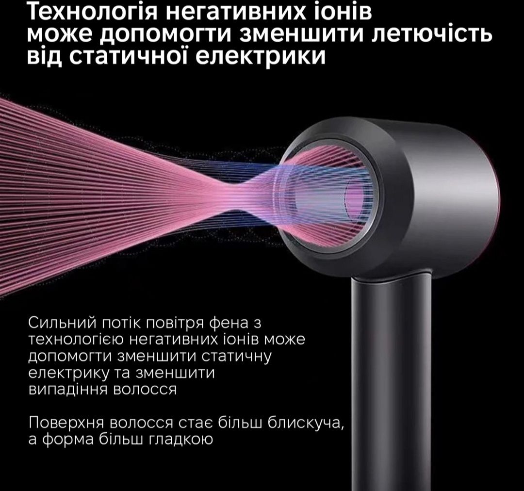 Професійний фен для волосся(Super hair dryer)