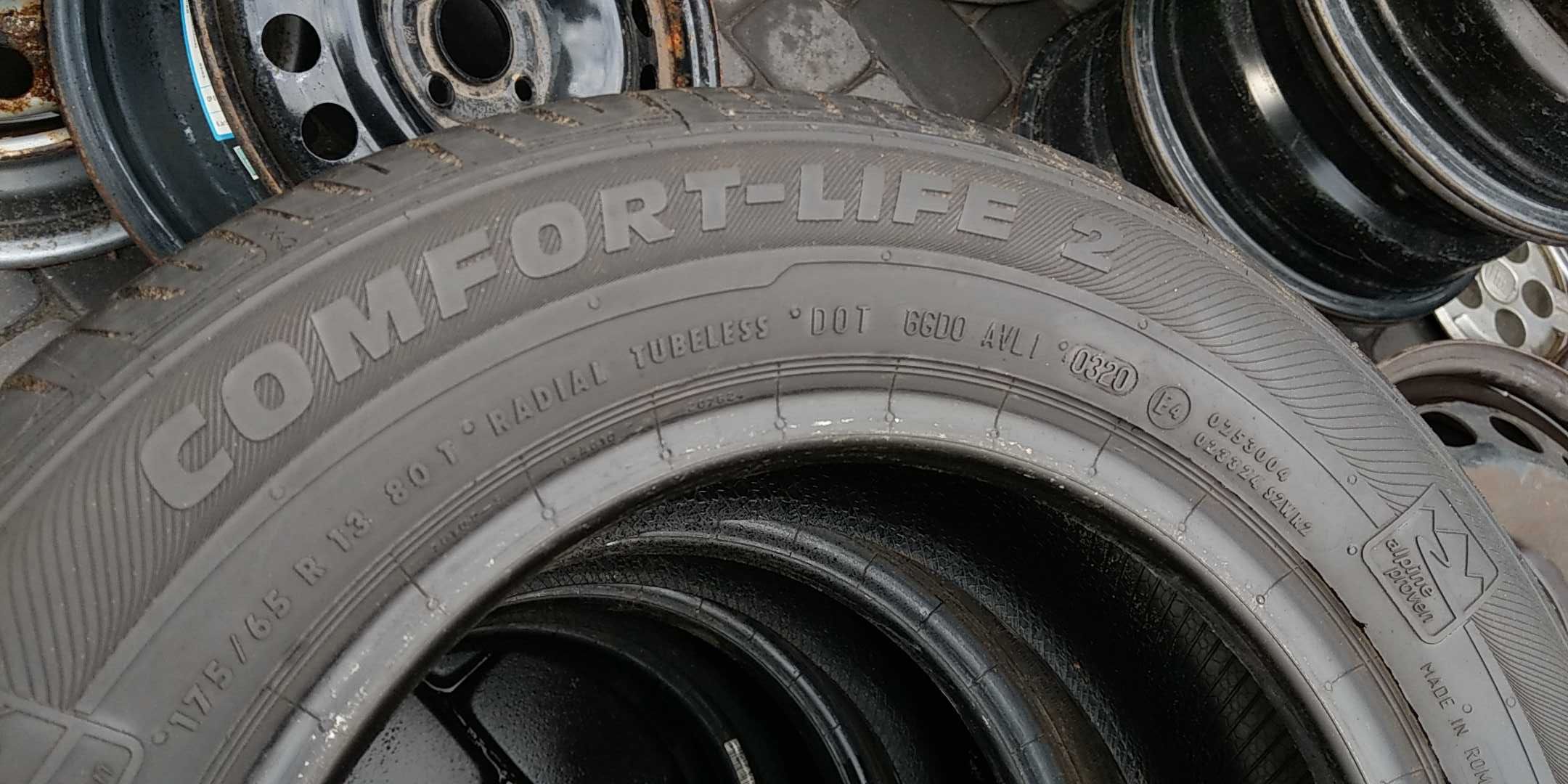 Шини літні 20р ІДЕАЛ SEMPERIT Comfort-Life 2 175/65 R13 8.1mm колеса