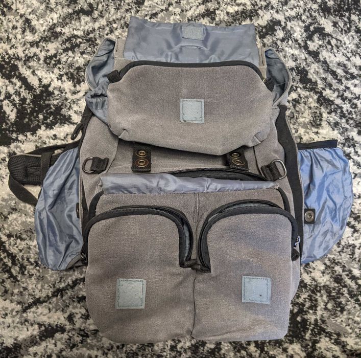 Фоторюкзак, рюкзак для фотоапарата Evecase Canvas DSLR Backpack