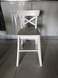 Krzesło drewniane dla dziecka Ikea INGLOF