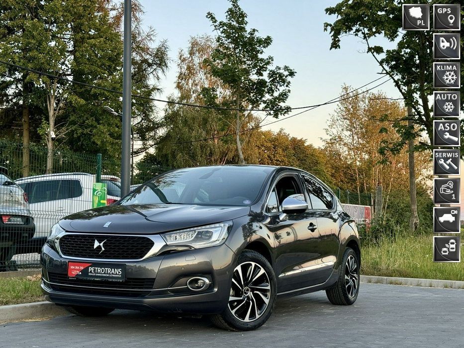 DS Automobiles DS 4 1.2 / 131KM FULL LED Nawigacja Czujnik Martwego Pola Połskóra