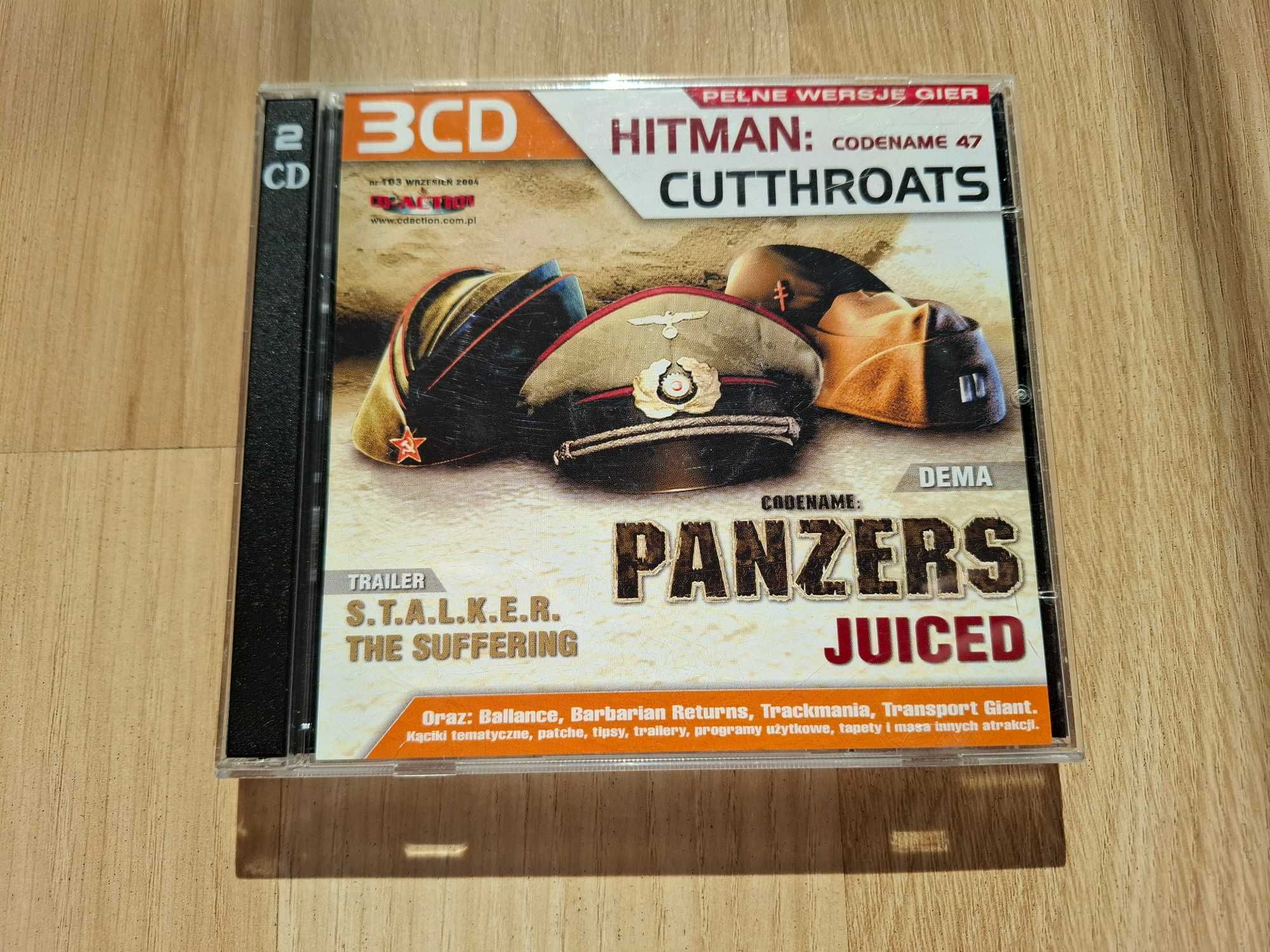 Hitman: Codename 47 + Cutthroats PC CD PL CD-Action 09/2004 numer 103