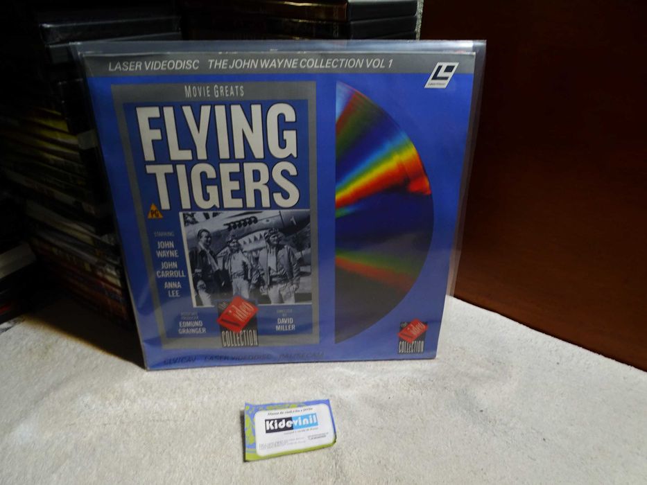 LaserDisc-Conjunto de 8 filmes em bom estado