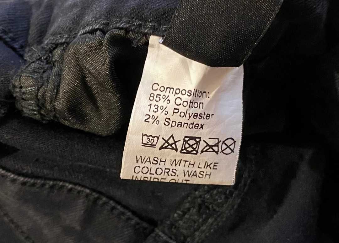 Spodnie czarne shein rozmiar 34 stan bardzo dobry 10% rabatu