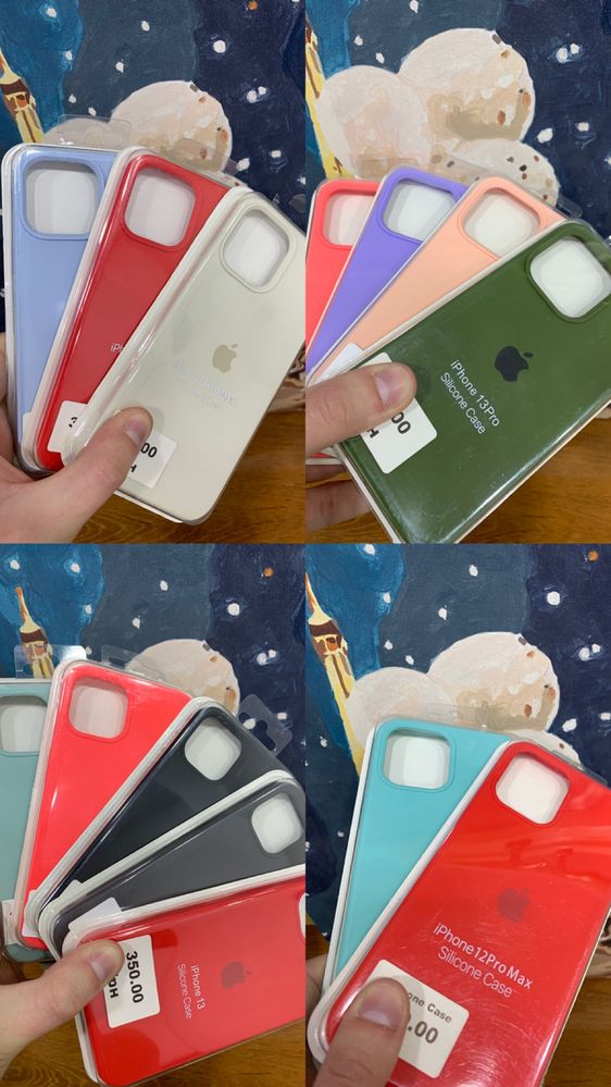 Розпродаж Silicone Case iPhone 6s-14Pro Max Чохли