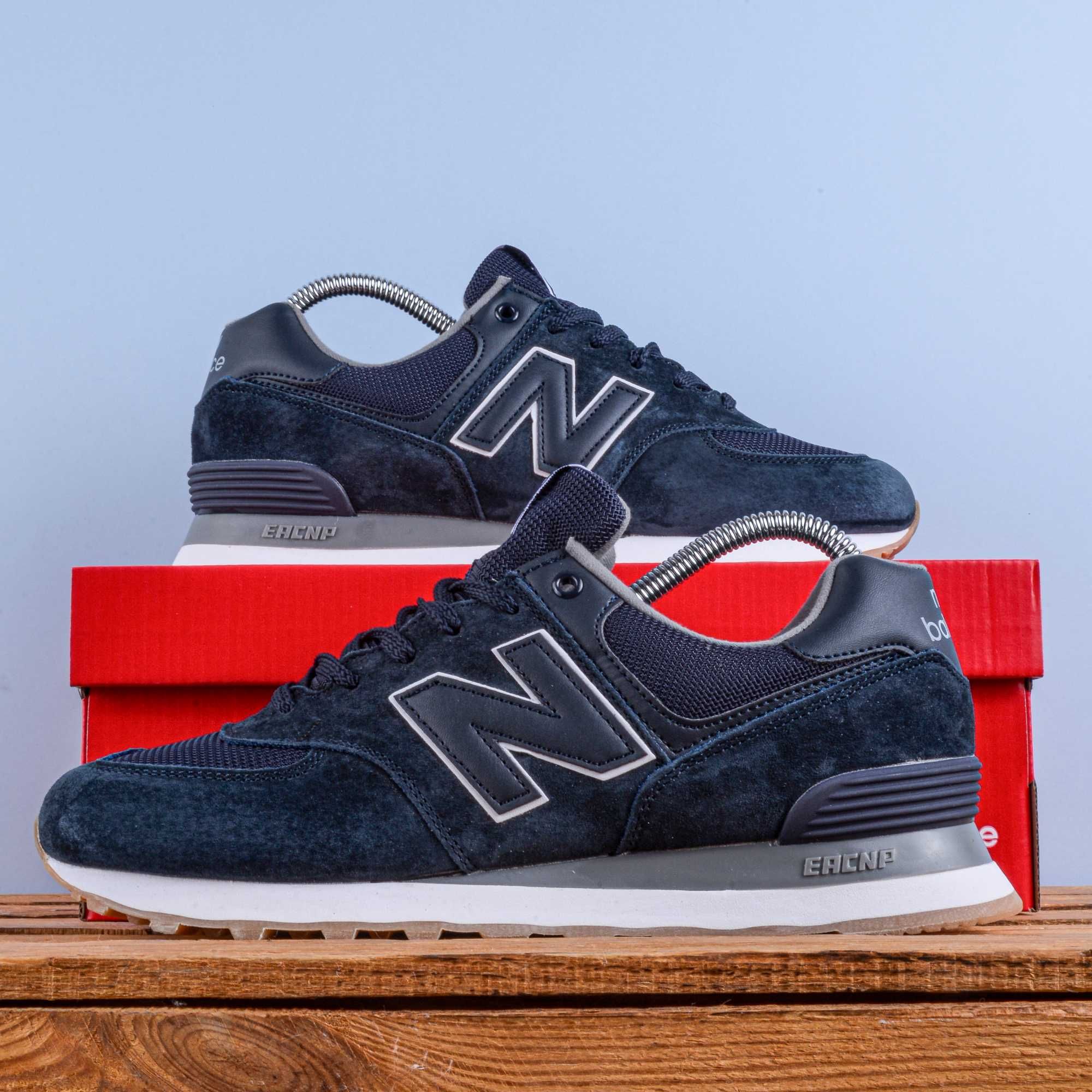 (1906) Кросівки New Balance 574 синій колір (41-46) ню беленс