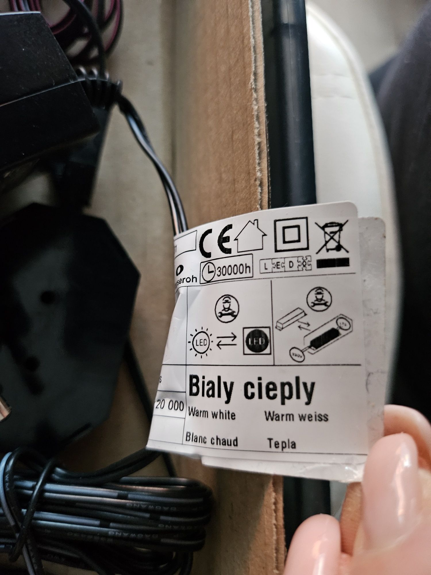 Oświetlenie LED zestaw nowy do meblościanki
