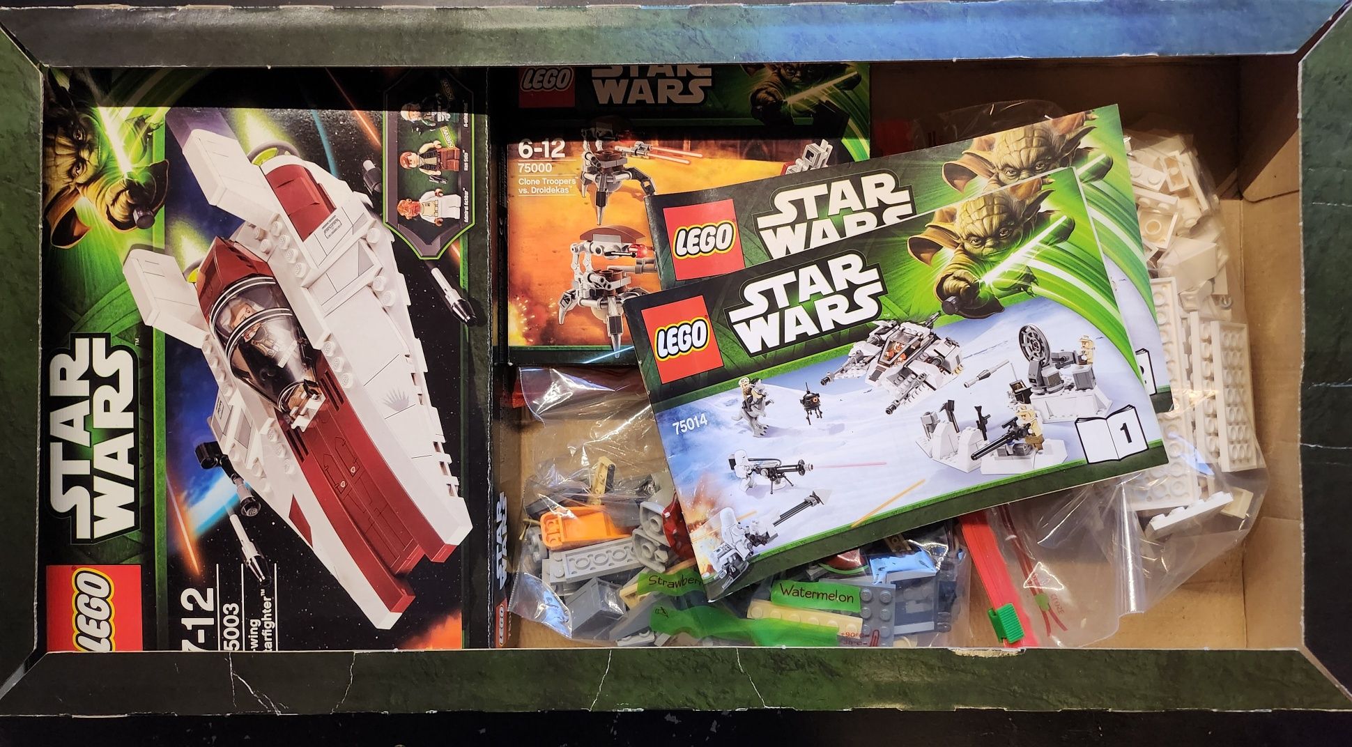 LEGO Super Pack 3 w 1 - Bitwa o Hoth + A-Wing + Clones vs Droidekas
