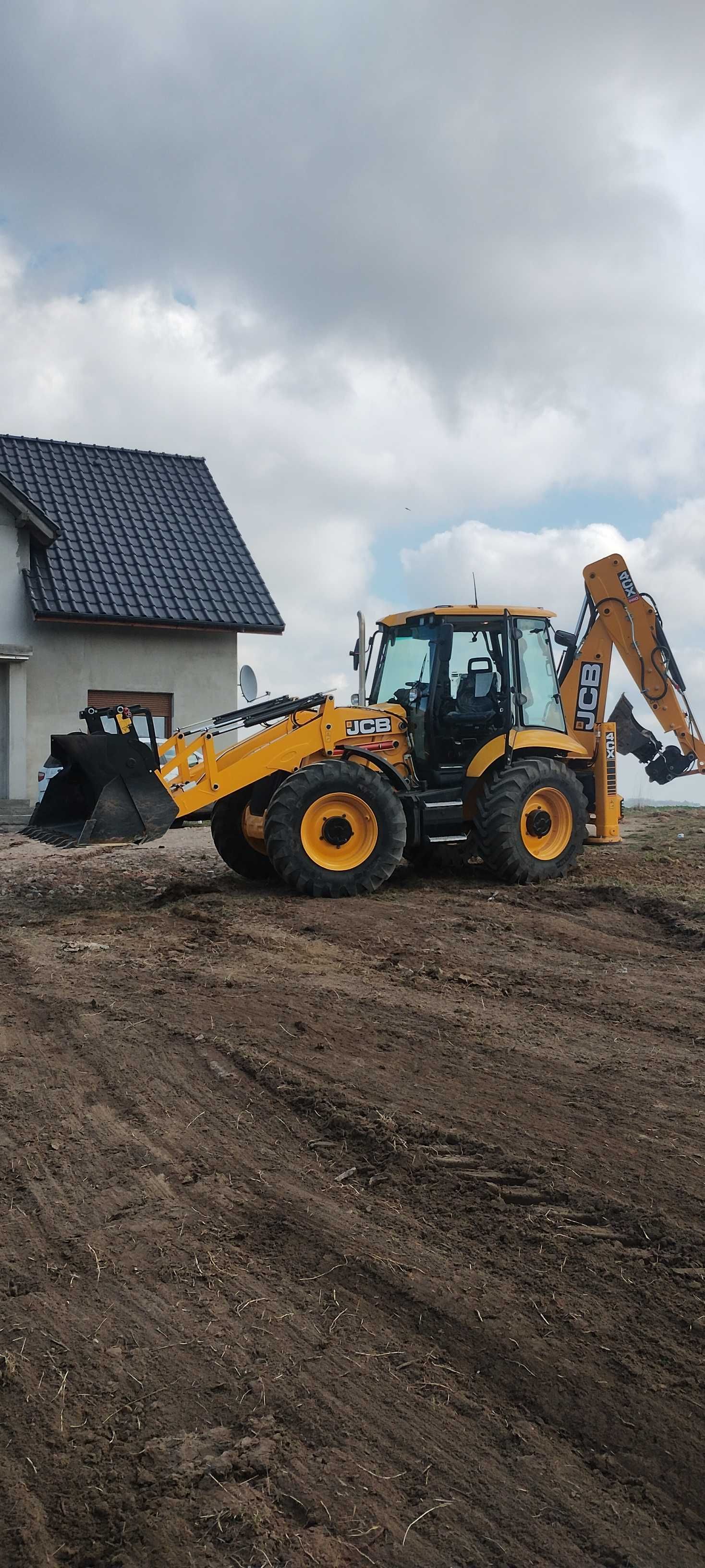 Koparko ładowarka, minikoparka.