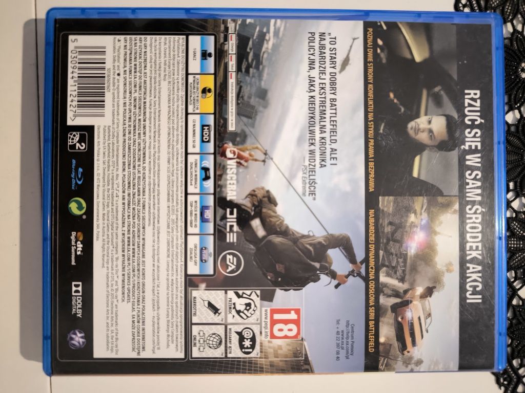 Ps4 Battlefield Hardline pl i inne