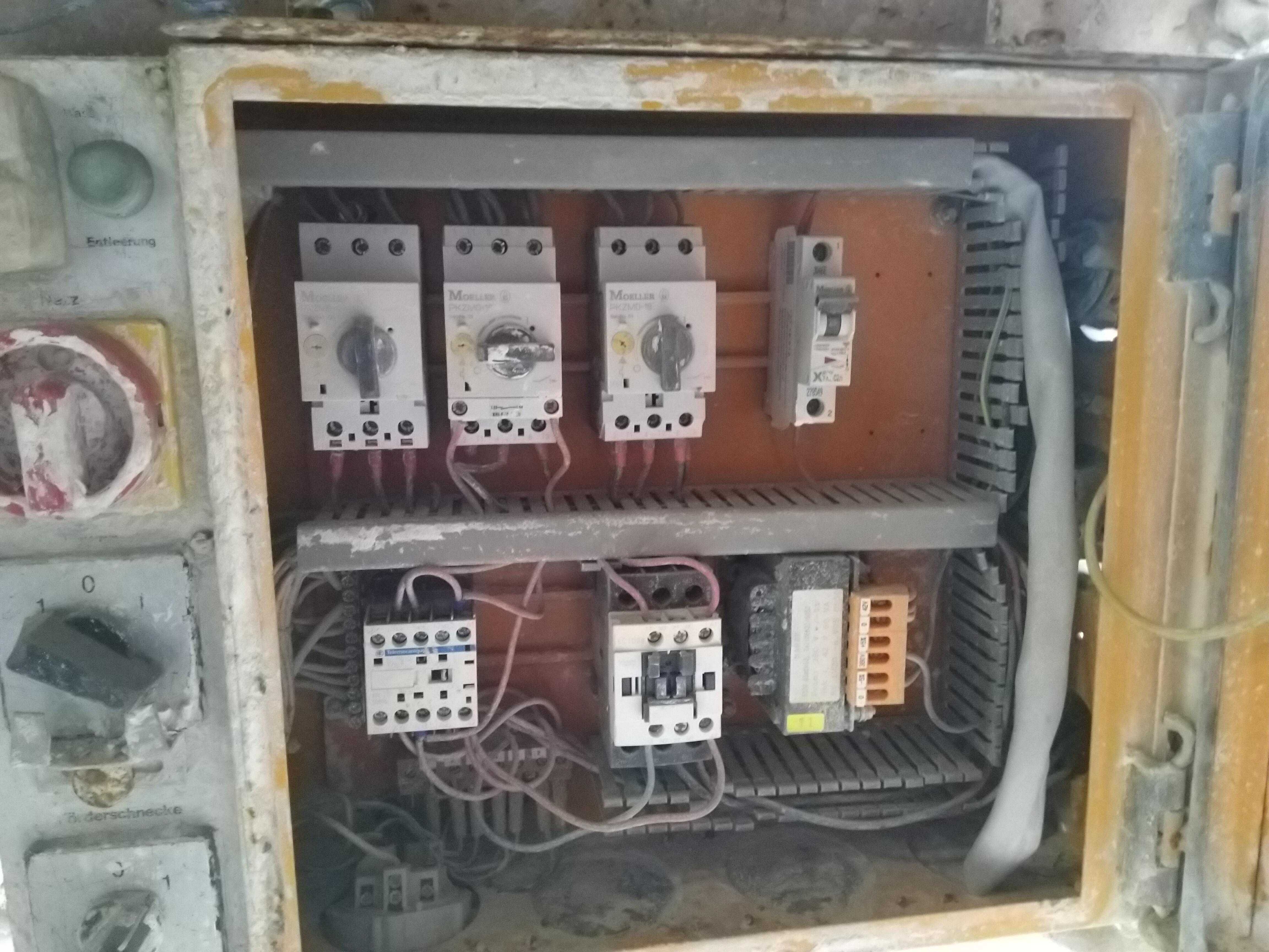 Agregat tynkarski szafka elektryczna sterownicza