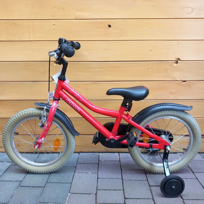 Maxim Bat Boy 16" Czerwono Czarny 8"  rower dziecięcy