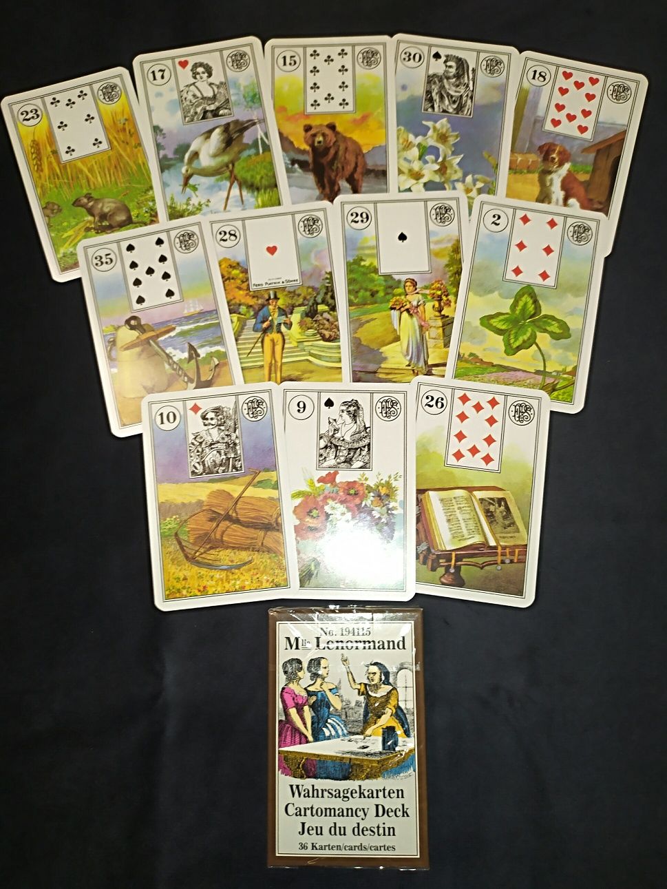 Карти Таро Piatnik Mlle. Lenormand