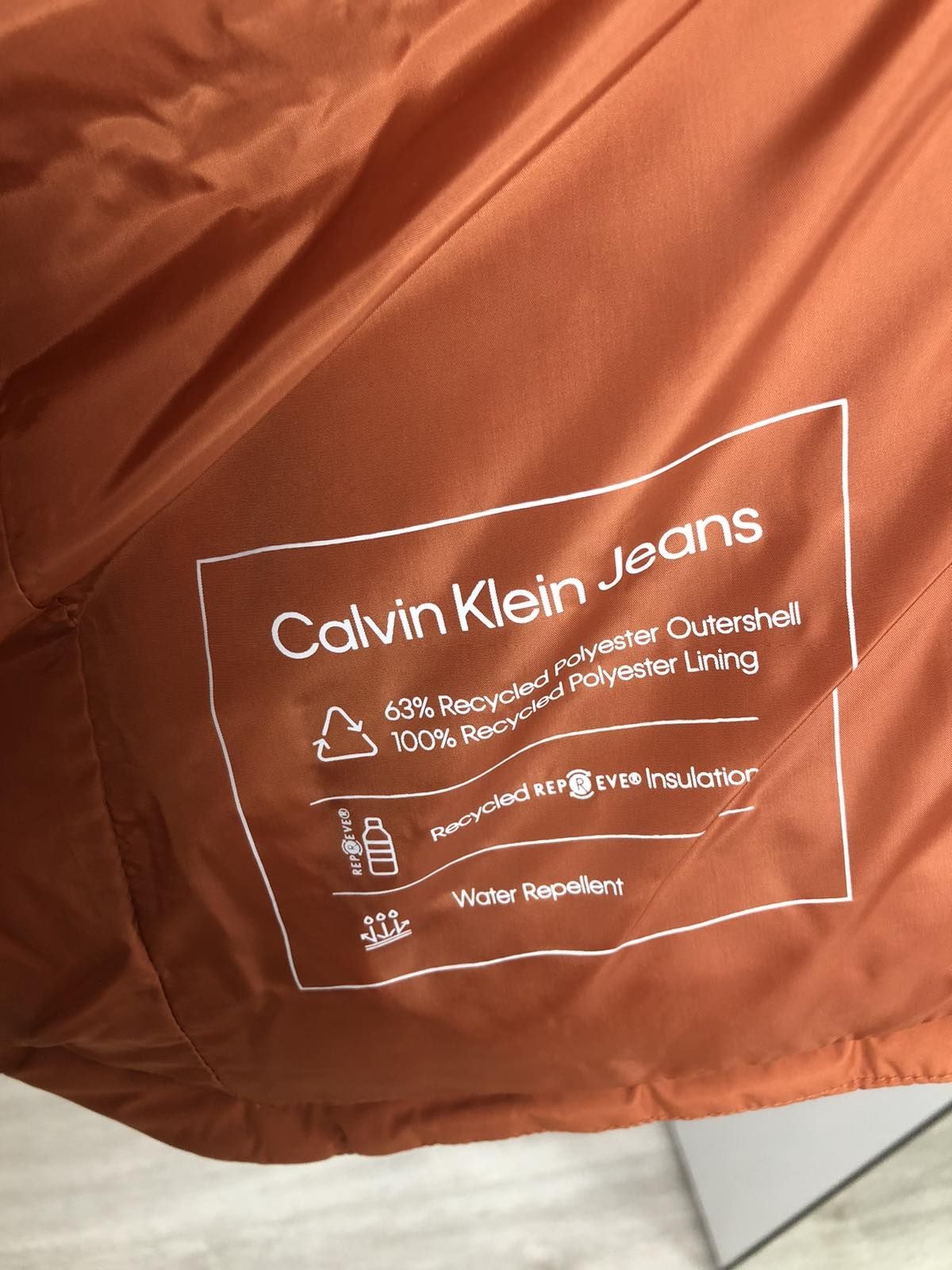 Куртка пуховик Calvin Klein нова, оригінал