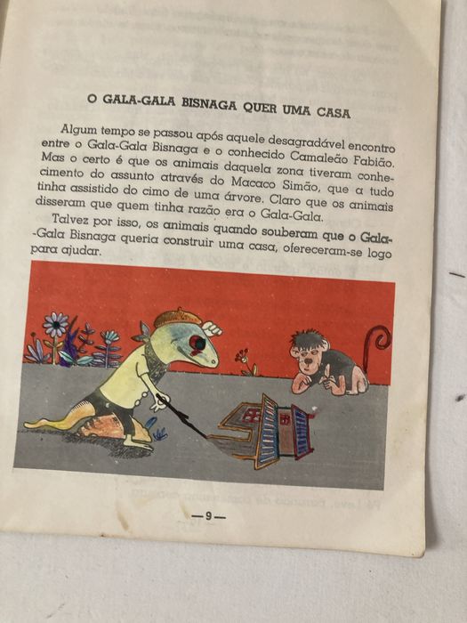 Livro Infantil Gala-Gala Bisnaga