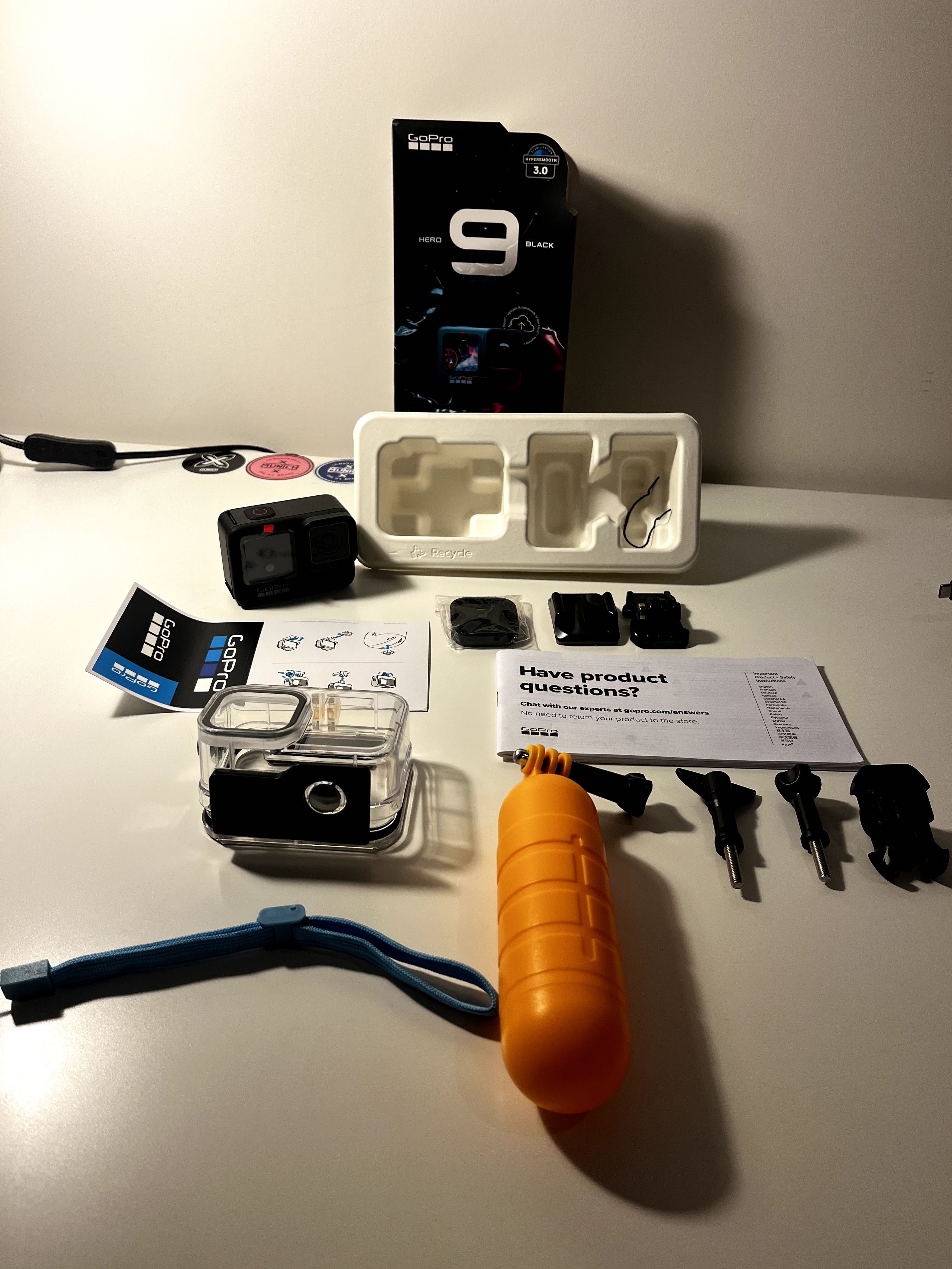 GoPro Hero 9 Black - Como nova
